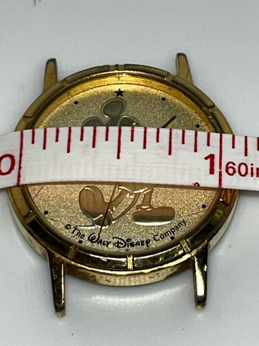 Gold Toned Lorus Mickey Mouse Watch: Tried New Battery/ Does NOT Work!
